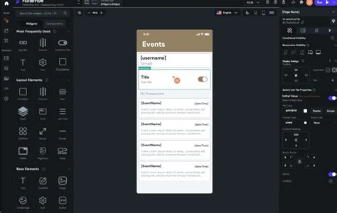 flutter ui kit|flutter drag and drop ui builder.